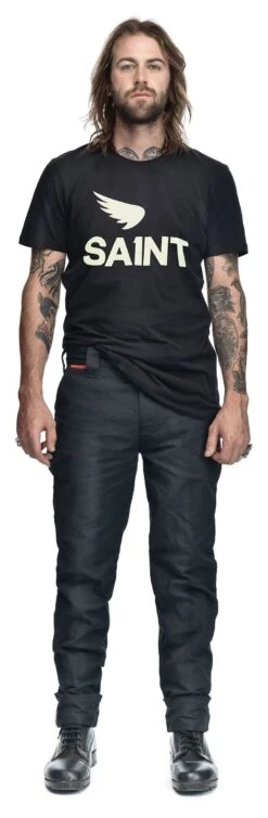 Saint Ballistic Drill Pants -Motorcycle Parts Store saint roaches pant size charcoal 2