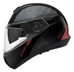 Schuberth C4 Pro Carbon Fusion Helmet Red / LG [Open Box] -Motorcycle Parts Store schuberth c4 pro carbon fusion helmet red lg open box red 2