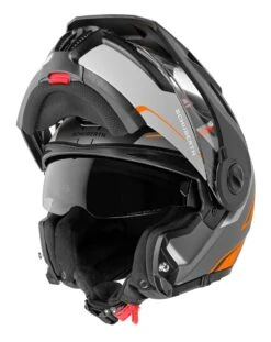 Schuberth E1 Endurance Helmet Orange / 3XL [Open Box] -Motorcycle Parts Store schuberth e1 endurance helmet orange3 xl open box orange 2