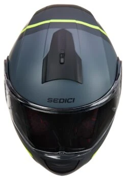 Sedici Sistema II Horizon Helmet -Motorcycle Parts Store sedici sistema ii horizon helmet grey black hi viz yellow 4