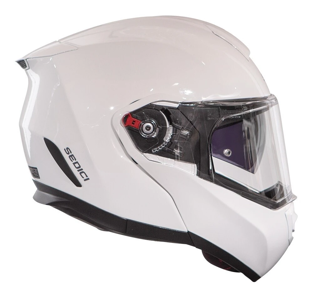 Sedici Sistema II Parlare Bluetooth Helmet White / MD [Blemished - Very Good] - Image 7