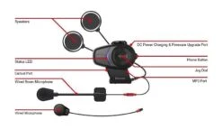 Sena 10S Bluetooth Headset -Motorcycle Parts Store sena10 s bluetooth headset 5