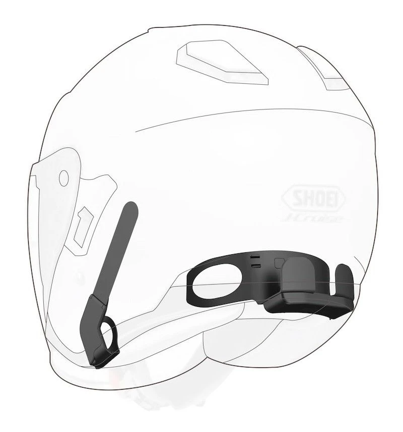 Sena 10U Bluetooth Headset For Shoei J-Cruise 4 Sena 10U Bluetooth Headset For Shoei J-Cruise - Image 2