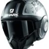 Shark Street Drak Tribute Helmet -Motorcycle Parts Store shark street drak tribute rm matte silver anthracite