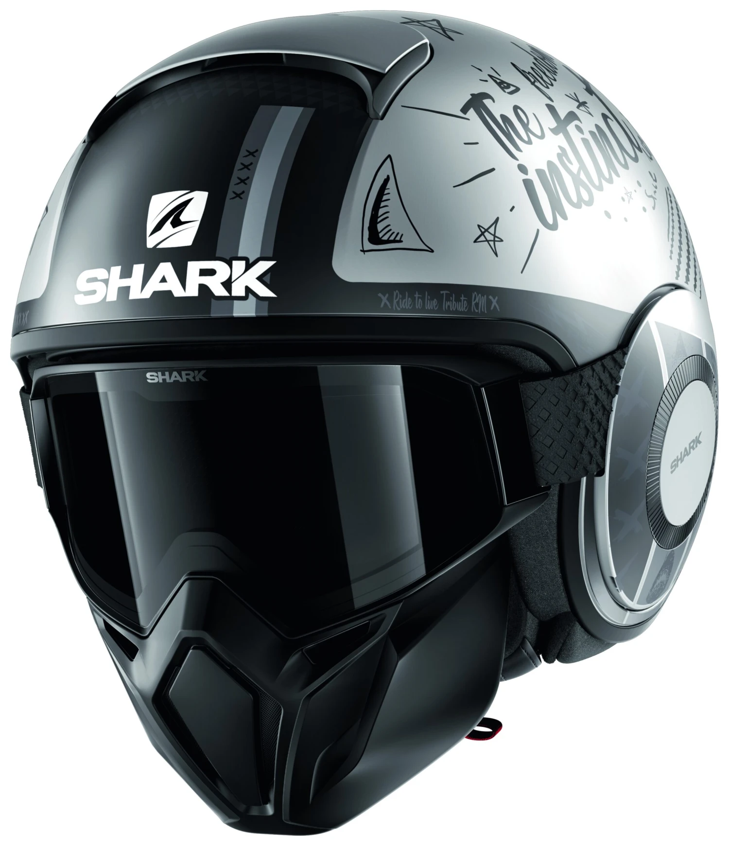 Shark Street Drak Tribute Helmet 3 Shark Street Drak Tribute Helmet