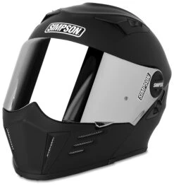 Simpson Mod Bandit Helmet -Motorcycle Parts Store simpson mod bandit helmet matte black