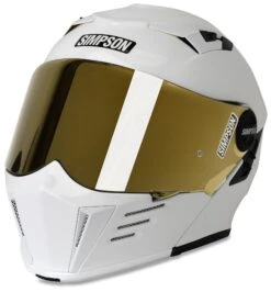 Simpson Mod Bandit Helmet -Motorcycle Parts Store simpson mod bandit helmet white