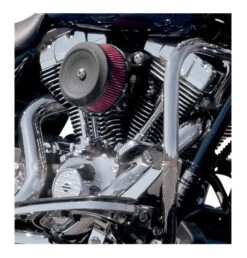 S&S Cycle Bobber Stealth Air Cleaner Cover -Motorcycle Parts Store ss bobber stealth air cleaner cover bobber dished 2