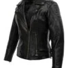 Street & Steel Madison Women's Jacket Black / 2X [Blemished - Very Good] -Motorcycle Parts Store street steel madison womens jacket black2 x blemished very good black