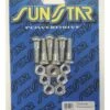 Sunstar Z-Sprocket Hardware Kit -Motorcycle Parts Store sunstar z sprocket hardware kit replacement part