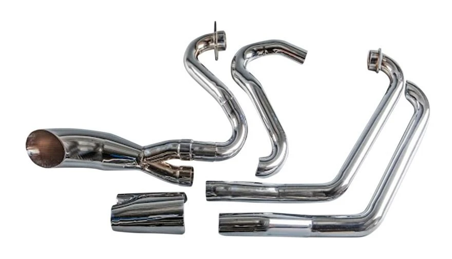 Trask 2-Into-1 Hot Rod Exhaust For Victory Touring Bagger 2010-2016 - Image 3