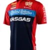 Troy Lee Designs Troy Lee GasGas Team Pit Polo Shirt -Motorcycle Parts Store troy lee gas gas team pit polo shirt