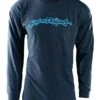 Troy Lee Designs Troy Lee History Long Sleeve T-Shirt -Motorcycle Parts Store troy lee history lst shirt heather navy