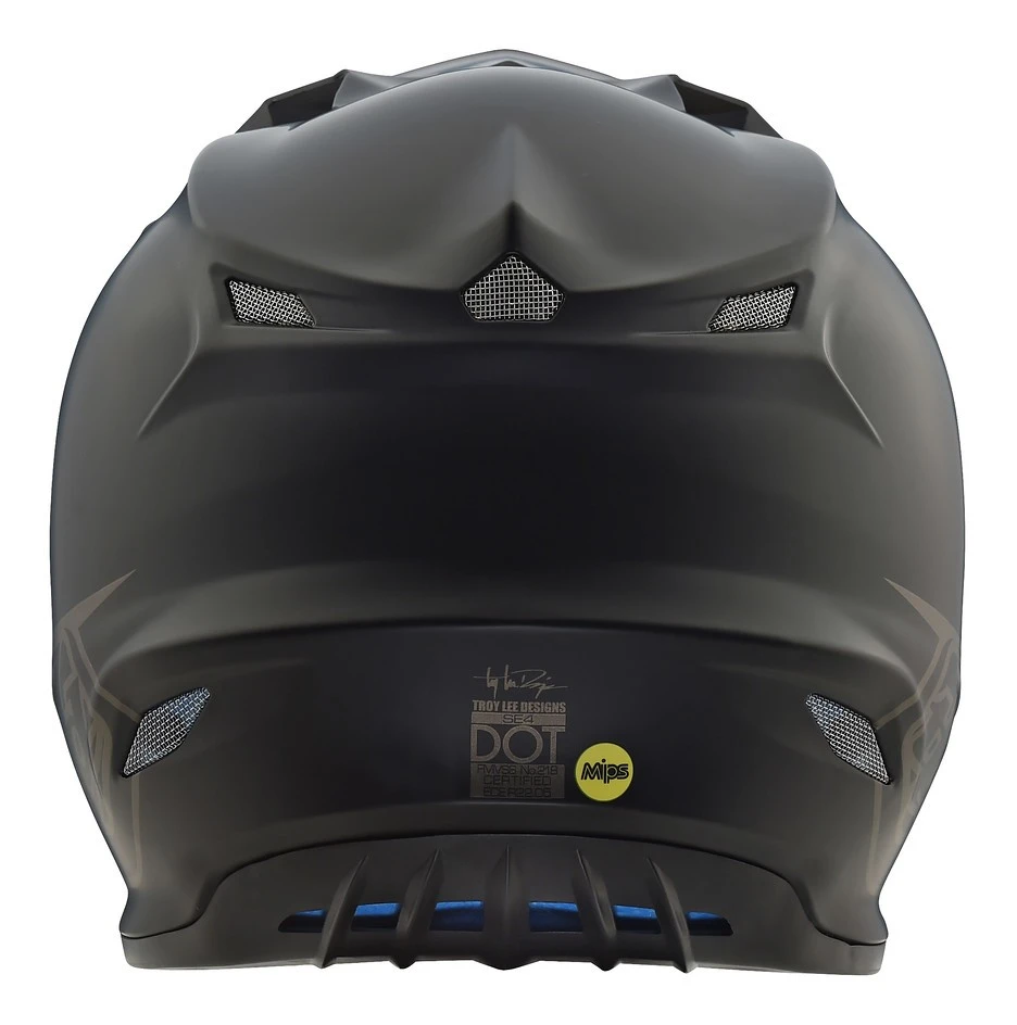 Troy Lee Designs Troy Lee SE4 Polyacrylite Mono Helmet 5 Troy Lee Designs Troy Lee SE4 Polyacrylite Mono Helmet - Image 3