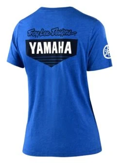 Troy Lee Designs Troy Lee Yamaha L4 Women's T-Shirt -Motorcycle Parts Store troy lee yamaha l4 womens t shirt 3