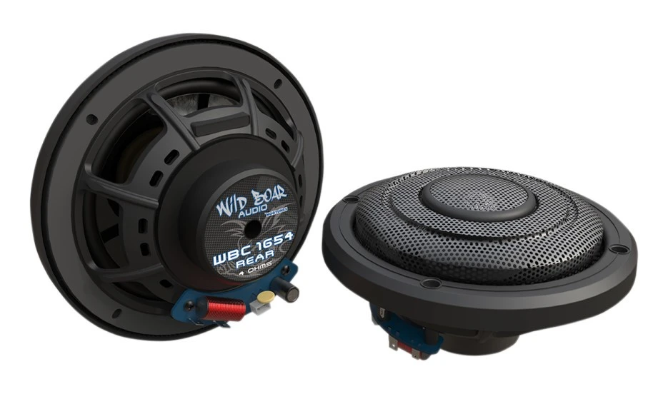 Wild Boar By Hogtunes 6.5" Rear Speakers For Harley Touring 2014-2022 3 Wild Boar By Hogtunes 6.5" Rear Speakers For Harley Touring 2014-2022