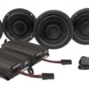 Wild Boar By Hogtunes Front & Rear Speakers & 600 Watt Amp Kit For Harley Touring 2014-2022